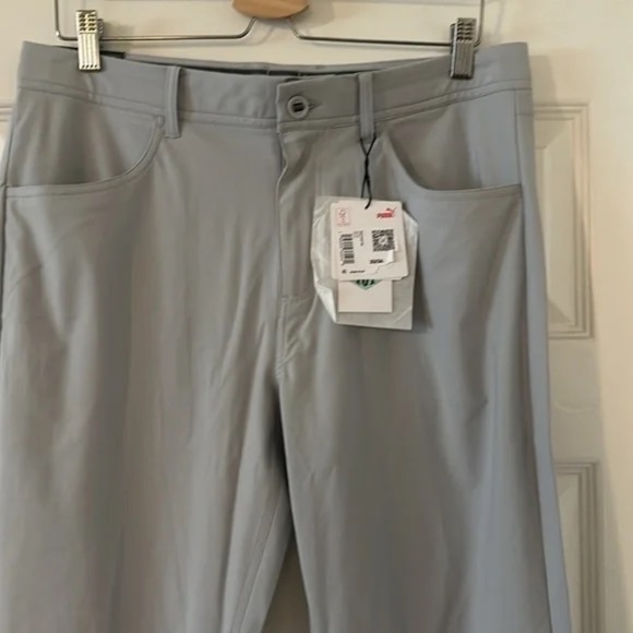 Men’s Puma 33/34 101 golf pants light gray NWT - Picture 2 of 5